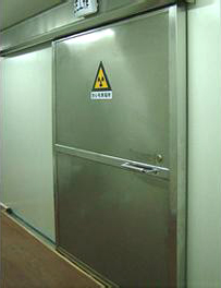 防辐射电动推拉门